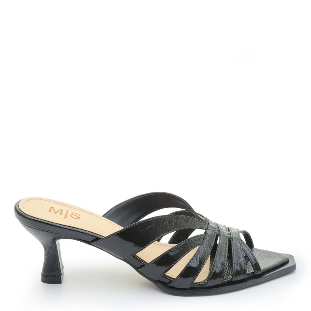 sandalia m|s em verniz com salto taca preto-1